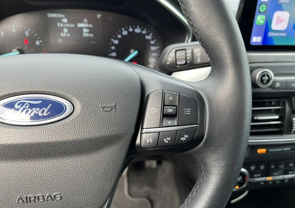 Ford Focus cena 75900 przebieg: 53880, rok produkcji 2020 z Warta małe 742